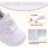 imageJOINFREE Toddler Shoes Boys Girls Wide Barefoot Shoes Slip On Sneakers for Toddler Kids Breathable Walking Shoes Lightweight Outdoor Tennis ShoesColor