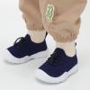 imageJOINFREE Toddler Shoes Boys Girls Wide Barefoot Shoes Slip On Sneakers for Toddler Kids Breathable Walking Shoes Lightweight Outdoor Tennis ShoesNavyblue