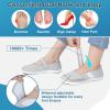 imageJOINFREE Womens Barefoot Walking Shoes Wide Diabetic Shoes Adjustable Mary Jane Shoes Flats Arthritis Edema Casual Shoes Breathable Slip on Sneakers Indoor OutdoorLightgrey