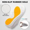 imageJOINFREE Womens Minimalist Walking Shoes Wide Toe Barefoot Shoes Zero Drop Casual Sneakers Breathable Slip On Tennis ShoesBeige