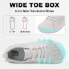 imageJOINFREE Womens Minimalist Walking Shoes Wide Toe Barefoot Shoes Zero Drop Casual Sneakers Breathable Slip On Tennis ShoesBeige