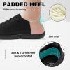 imageJOINFREE Womens Minimalist Walking Shoes Wide Toe Barefoot Shoes Zero Drop Casual Sneakers Breathable Slip On Tennis ShoesBlack