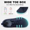 imageJOINFREE Womens Minimalist Walking Shoes Wide Toe Barefoot Shoes Zero Drop Casual Sneakers Breathable Slip On Tennis ShoesDarkblue