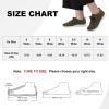 imageJOINFREE Womens Minimalist Walking Shoes Wide Toe Barefoot Shoes Zero Drop Casual Sneakers Breathable Slip On Tennis ShoesDarkgreen