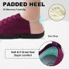 imageJOINFREE Womens Minimalist Walking Shoes Wide Toe Barefoot Shoes Zero Drop Casual Sneakers Breathable Slip On Tennis ShoesDarkpurple