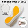 imageJOINFREE Womens Minimalist Walking Shoes Wide Toe Barefoot Shoes Zero Drop Casual Sneakers Breathable Slip On Tennis ShoesKhaki