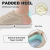 imageJOINFREE Womens Minimalist Walking Shoes Wide Toe Barefoot Shoes Zero Drop Casual Sneakers Breathable Slip On Tennis ShoesKhaki