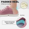 imageJOINFREE Womens Minimalist Walking Shoes Wide Toe Barefoot Shoes Zero Drop Casual Sneakers Breathable Slip On Tennis ShoesPurple