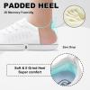 imageJOINFREE Womens Minimalist Walking Shoes Wide Toe Barefoot Shoes Zero Drop Casual Sneakers Breathable Slip On Tennis ShoesWhite