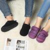 imageJOINFREE House Slippers for Women Men Cozy Slip On Bedroom Shoes Wide Barefoot Slipper Socks for Indoor Home Travel Office YogaPurplebohe
