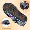 imageJOINFREE Womens Mens House Slippers Wide Adjustable Diabetic Slippers Cozy Barefoot Bedroom Shoes Edma Swollen Socks Slipper With Soft Rubber SolesColorful