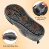 imageJOINFREE Womens Mens House Slippers Wide Adjustable Diabetic Slippers Cozy Barefoot Bedroom Shoes Edma Swollen Socks Slipper With Soft Rubber SolesGrey