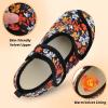 imageJOINFREE Womens Mens House Slippers Wide Adjustable Diabetic Slippers Cozy Barefoot Bedroom Shoes Edma Swollen Socks Slipper With Soft Rubber SolesMultiflower