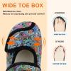 imageJOINFREE Womens Mens House Slippers Wide Adjustable Diabetic Slippers Cozy Barefoot Bedroom Shoes Edma Swollen Socks Slipper With Soft Rubber SolesMultisea