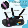 imageJOINFREE Womens Orthopedic Walking Hiking Sandals Adjustable Open Toe Sports Water Sandals with Plantar Fasciitis Arch Support Thick Athletic Cushion Outdoor Beach SandalsColor Multi