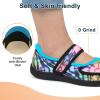 imageJOINFREE Womens Wide Diabetic Slippers Adjustable Comfort House Shoes Extra Wide Width Edema Swollen Arthritis Bedroom Slipper Indoor OutdoorColorful