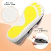 imageJOINFREE Womens Wide Diabetic Slippers Adjustable Comfort House Shoes Extra Wide Width Edema Swollen Arthritis Bedroom Slipper Indoor OutdoorDarkgrey