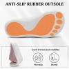 imageJOINFREE Womens Wide Suede Clogs Zero Drop Potato Shoes Diabetic Mules for Swollen Edema Comfort Slip on Clog Slippers with Adjuatable Buckle Indoor ampamp Outdoor UseDark Pink