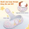 imageJOINFREE Toddler Shoes Boys Girls Walking Lightweight Wide Barefoot Slip On Sneakers Mary Jane School Shoe Breathable FlexibleColor