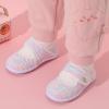 imageJOINFREE Toddler Shoes Boys Girls Walking Lightweight Wide Barefoot Slip On Sneakers Mary Jane School Shoe Breathable FlexibleColor