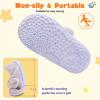 imageJOINFREE Toddler Shoes Boys Girls Walking Lightweight Wide Barefoot Slip On Sneakers Mary Jane School Shoe Breathable FlexibleColor
