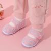 imageJOINFREE Toddler Shoes Boys Girls Walking Lightweight Wide Barefoot Slip On Sneakers Mary Jane School Shoe Breathable FlexibleColorpink