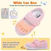 imageJOINFREE Toddler Shoes Boys Girls Walking Lightweight Wide Barefoot Slip On Sneakers Mary Jane School Shoe Breathable FlexibleColorpink