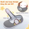 imageJOINFREE Toddler Shoes Boys Girls Walking Lightweight Wide Barefoot Slip On Sneakers Mary Jane School Shoe Breathable FlexibleGrey