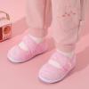 imageJOINFREE Toddler Shoes Boys Girls Walking Lightweight Wide Barefoot Slip On Sneakers Mary Jane School Shoe Breathable FlexiblePinkpattern