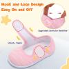 imageJOINFREE Toddler Shoes Boys Girls Walking Lightweight Wide Barefoot Slip On Sneakers Mary Jane School Shoe Breathable FlexiblePinkpattern