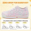 imageJOINFREE Toddler Shoes Girls Boys Wide Barefoot Shoes Minimalist Walking Sneakers Zero Drop Slip on Tennis Shoe Breathable Naturally FlexibleColorwihtepink