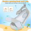 image:imageJOINFREE Baby Water Shoes Toddler Boys Girls Wide Sandals Barefoot Swim Shoes QuickDry Breathable Summer Outdoor Sports Shoe for Beach Pool Aqua Walking SandalsLightgrey