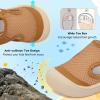 image:imageJOINFREE Baby Water Shoes Toddler Boys Girls Wide Sandals Barefoot Swim Shoes QuickDry Breathable Summer Outdoor Sports Shoe for Beach Pool Aqua Walking SandalsBrown