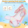 image:imageJOINFREE Baby Water Shoes Toddler Boys Girls Wide Sandals Barefoot Swim Shoes QuickDry Breathable Summer Outdoor Sports Shoe for Beach Pool Aqua Walking SandalsHspink