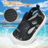 image:imageJOINFREE Baby Water Shoes Toddler Boys Girls Wide Sandals Barefoot Swim Shoes QuickDry Breathable Summer Outdoor Sports Shoe for Beach Pool Aqua Walking SandalsBlack