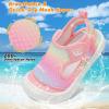 image:imageJOINFREE Baby Water Shoes Toddler Boys Girls Wide Sandals Barefoot Swim Shoes QuickDry Breathable Summer Outdoor Sports Shoe for Beach Pool Aqua Walking SandalsHspink