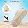 image:imageJOINFREE Baby Water Shoes Toddler Boys Girls Wide Sandals Barefoot Swim Shoes QuickDry Breathable Summer Outdoor Sports Shoe for Beach Pool Aqua Walking SandalsBeige