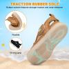 image:imageJOINFREE Baby Water Shoes Toddler Boys Girls Wide Sandals Barefoot Swim Shoes QuickDry Breathable Summer Outdoor Sports Shoe for Beach Pool Aqua Walking SandalsBrown