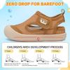 image:imageJOINFREE Baby Water Shoes Toddler Boys Girls Wide Sandals Barefoot Swim Shoes QuickDry Breathable Summer Outdoor Sports Shoe for Beach Pool Aqua Walking SandalsBrown