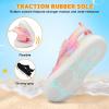image:imageJOINFREE Baby Water Shoes Toddler Boys Girls Wide Sandals Barefoot Swim Shoes QuickDry Breathable Summer Outdoor Sports Shoe for Beach Pool Aqua Walking SandalsHspink