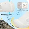 image:imageJOINFREE Baby Water Shoes Toddler Boys Girls Wide Sandals Barefoot Swim Shoes QuickDry Breathable Summer Outdoor Sports Shoe for Beach Pool Aqua Walking SandalsWhite