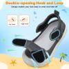 image:imageJOINFREE Baby Water Shoes Toddler Boys Girls Wide Sandals Barefoot Swim Shoes QuickDry Breathable Summer Outdoor Sports Shoe for Beach Pool Aqua Walking SandalsDarkgrey