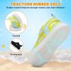 image:imageJOINFREE Baby Water Shoes Toddler Boys Girls Wide Sandals Barefoot Swim Shoes QuickDry Breathable Summer Outdoor Sports Shoe for Beach Pool Aqua Walking SandalsLightblue
