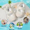 image:imageJOINFREE Toddler Sandals Girls Boys Wide Barefoot Water Sandals Lightweight Summer Water Shoes QuickDry NonSlip Aqua Athletic Sneakers for Beach Swim PoolBeige