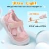 image:imageJOINFREE Toddler Sandals Girls Boys Wide Barefoot Water Sandals Lightweight Summer Water Shoes QuickDry NonSlip Aqua Athletic Sneakers for Beach Swim PoolPink