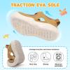 image:imageJOINFREE Toddler Sandals Girls Boys Wide Barefoot Water Sandals Lightweight Summer Water Shoes QuickDry NonSlip Aqua Athletic Sneakers for Beach Swim PoolBrown