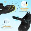 image:imageJOINFREE Toddler Sandals Girls Boys Wide Barefoot Water Sandals Lightweight Summer Water Shoes QuickDry NonSlip Aqua Athletic Sneakers for Beach Swim PoolBlack