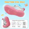 image:imageJOINFREE Toddler Sandals Girls Boys Wide Barefoot Water Sandals Lightweight Summer Water Shoes QuickDry NonSlip Aqua Athletic Sneakers for Beach Swim PoolSilver