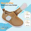 image:imageJOINFREE Baby Water Shoes Toddler Boys Girls Sandals Baby Lightweight Beach Swim Pool Shoes Kids Barefoot QuickDry Auqa Socks Infant First Walking ShoesBrown