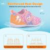 image:imageJOINFREE Baby Water Shoes Toddler Boys Girls Sandals Baby Lightweight Beach Swim Pool Shoes Kids Barefoot QuickDry Auqa Socks Infant First Walking ShoesPinkscale